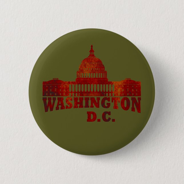 Washington DC Button (Vorderseite)