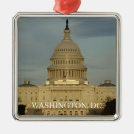 Washington, DC Capitol Building Holiday Ornament Aus Metall