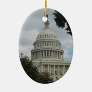 Washington DC Capitol-Schmuck Keramikornament