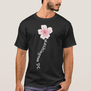Washington Dc Cherry Blossom Blume T-Shirt