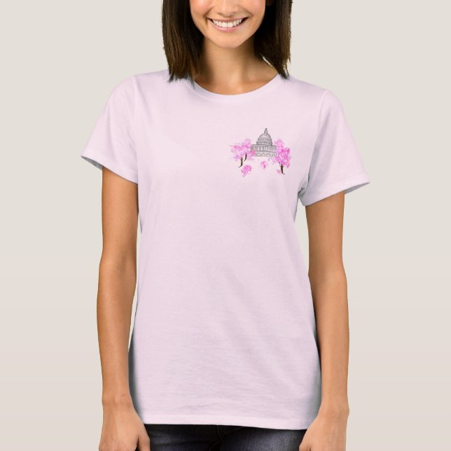 Washington, DC Cherry Blossom T - Shirt (Vorderseite)