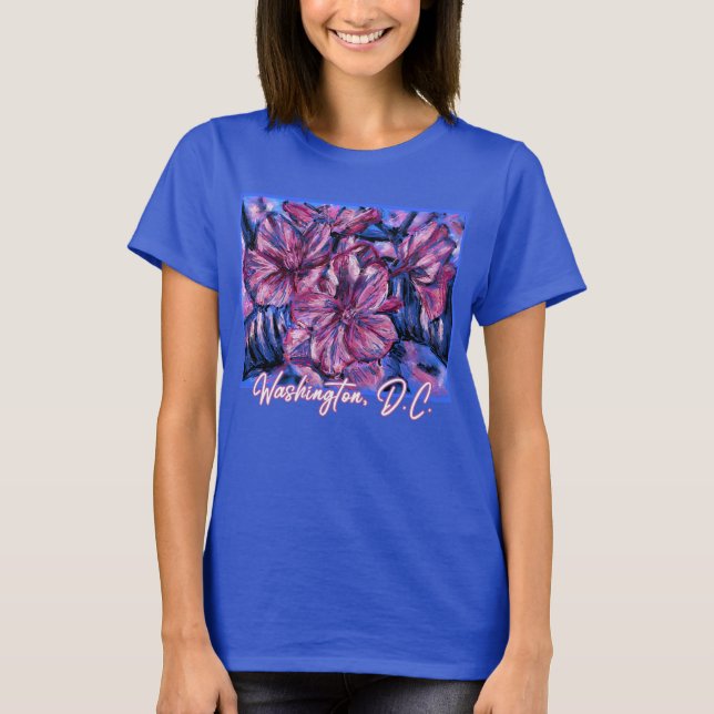 Washington DC Cherry Blossom T - Shirt (Vorderseite)