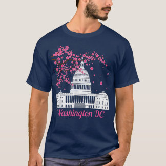 Washington DC Cherry blüht Monumente Männer Frauen T-Shirt