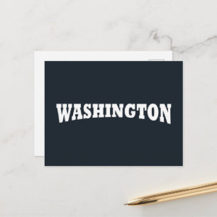 Washington DC Feiertagspostkarte