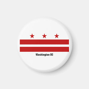 Washington DC Flag Magnet