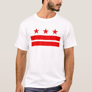 Washington Dc Flagge D.C. Kapitol T-Shirt