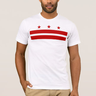 Washington DC-Flagge T-Shirt