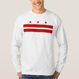 Washington DC-Flagge T-Shirt