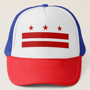 Washington, DC-Flagge Truckerkappe