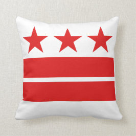 Washington DC-Flaggen-Kissen Kissen