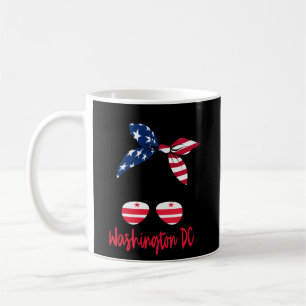 Washington DC Flaggenstaat Kaffeetasse