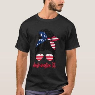 Washington DC Flaggenstaat T-Shirt