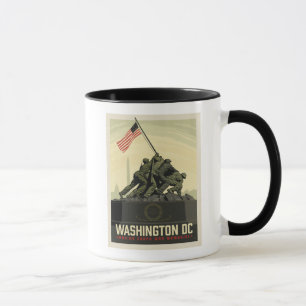 Washington, DC   Gedenkstätte des Marine Corps Tasse