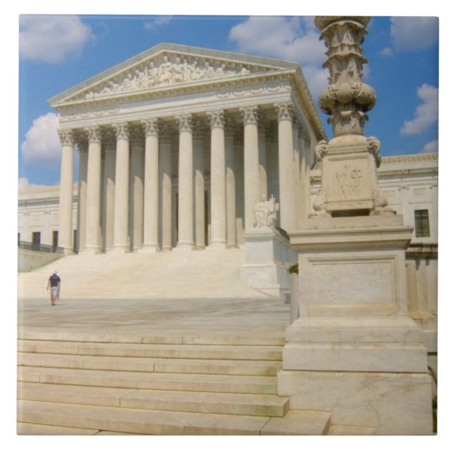 Washington, DC, Gericht-Gebäude Fliese (Vorderseite)