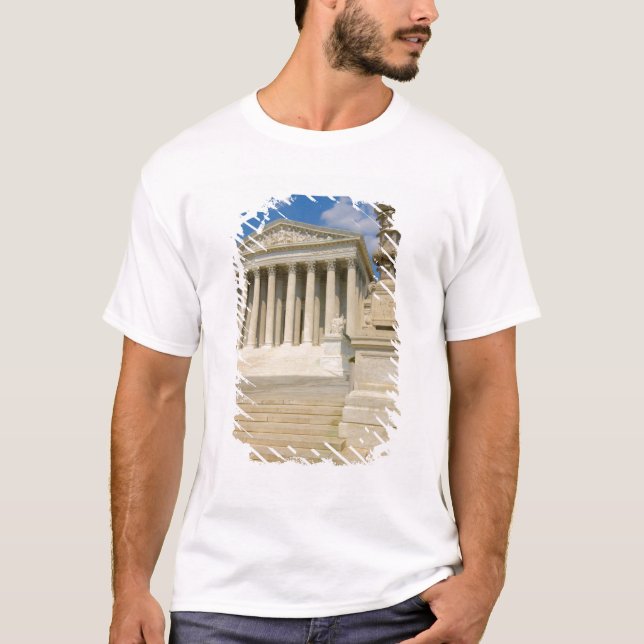 Washington, DC, Gericht-Gebäude T-Shirt (Vorderseite)