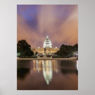 Washington DC, Hauptstadt Gebäude Poster