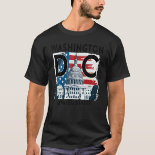 Washington DC Hauptstadt Hill USA Souvenirs Men Wo T-Shirt