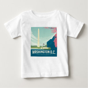 Washington DC   Hauptstadt unserer Nation Baby T-shirt