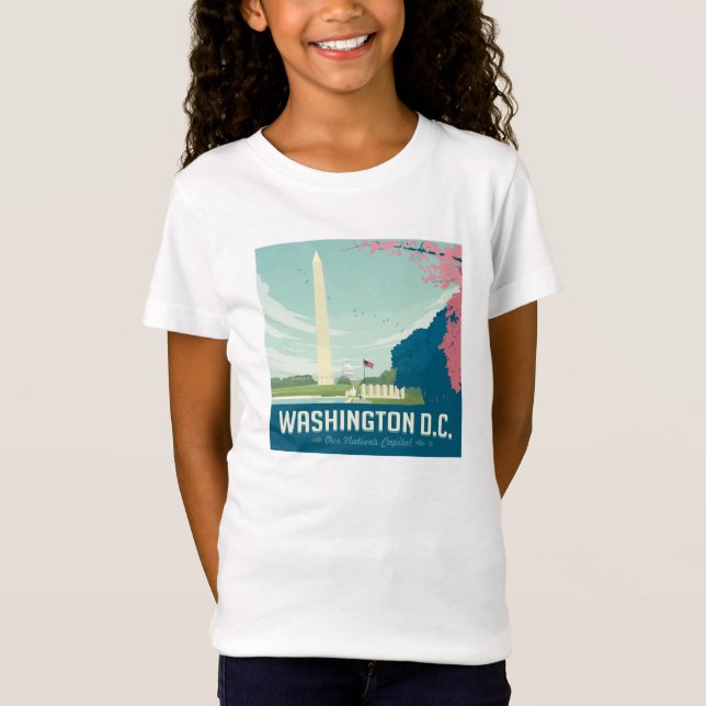 Washington DC | Hauptstadt unserer Nation T-Shirt (Vorderseite)