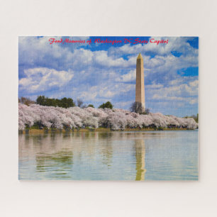 Washington DC. Hauptstadt. Weihnachtsgrüße J Puzzle