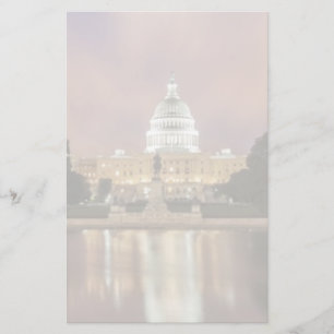 Washington DC, Hauptstadts-Gebäude Briefpapier