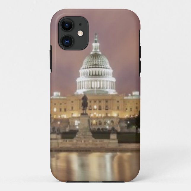 Washington DC, Hauptstadts-Gebäude Case-Mate iPhone Hülle (Rückseite)
