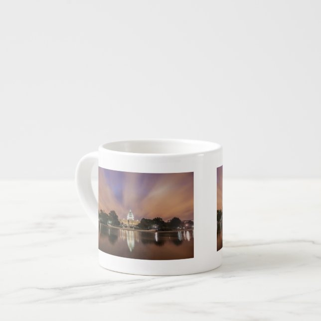 Washington DC, Hauptstadts-Gebäude Espressotasse (Vorderseite Links)
