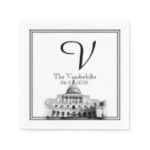 Washington DC Hochzeit in Urlaubsort Napkin