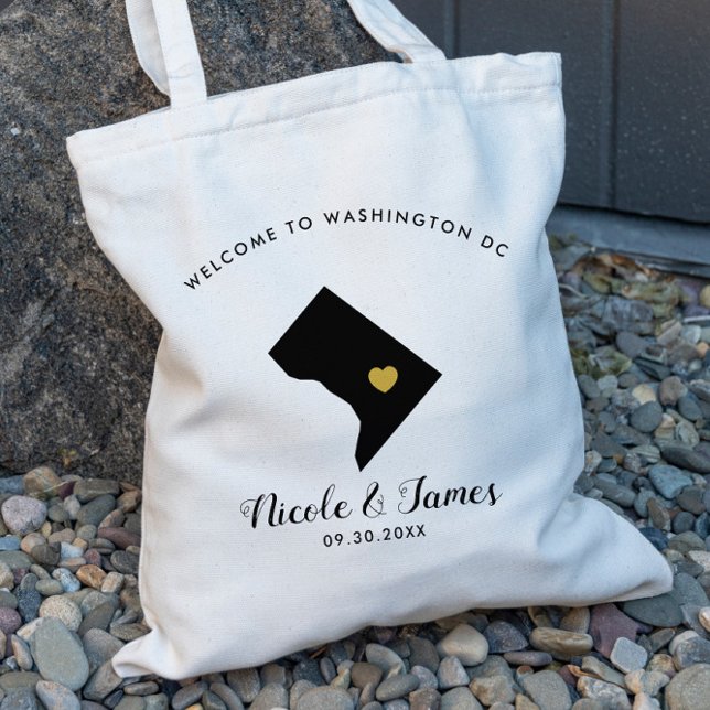 Washington DC Hochzeit in Urlaubsort Welcome Bag T Tragetasche (Von Creator hochgeladen)