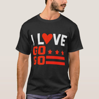 Washington DC I Liebe GoGo Musikgeschenk für Kinde T-Shirt