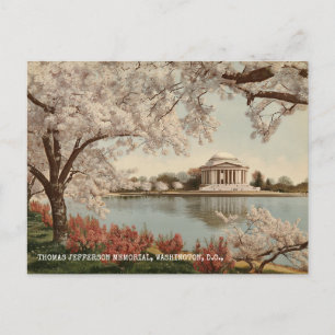 Washington DC Jefferson Memorial Reisen in die Ver Postkarte