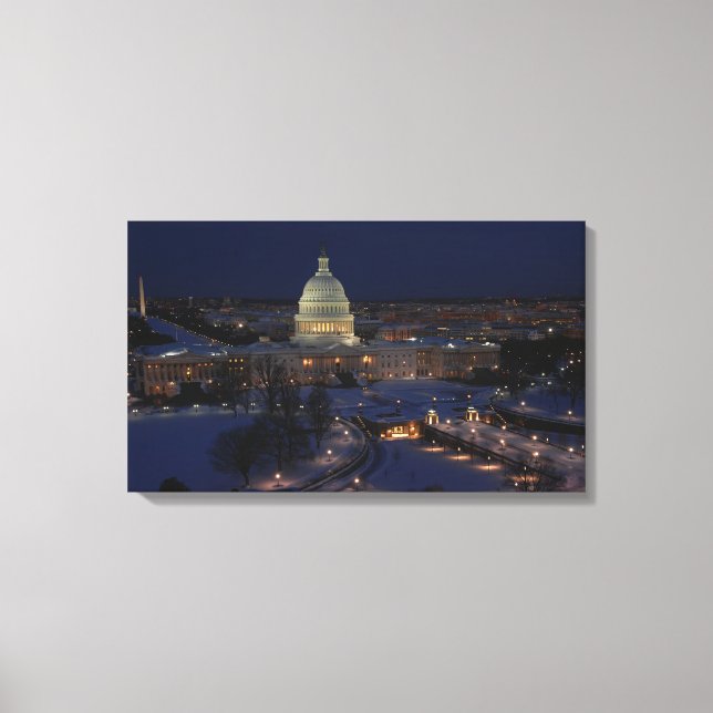 Washington DC Leinwanddruck (Vorderseite)