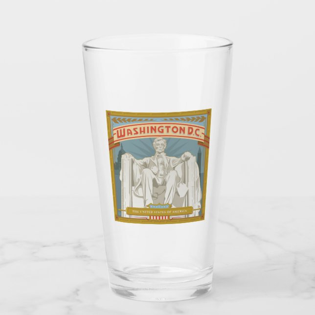 Washington DC | Lincoln Memorial Glas (Vorderseite)