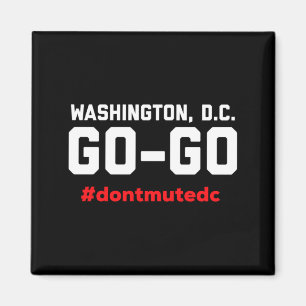 Washington Dc Love Go-Go Musik Geschenk für Kinder Magnet