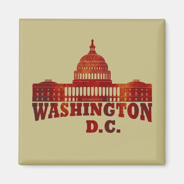 Washington DC Magnet (Vorne)
