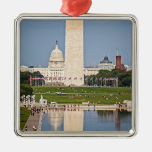 Washington DC Mall Ornament Aus Metall
