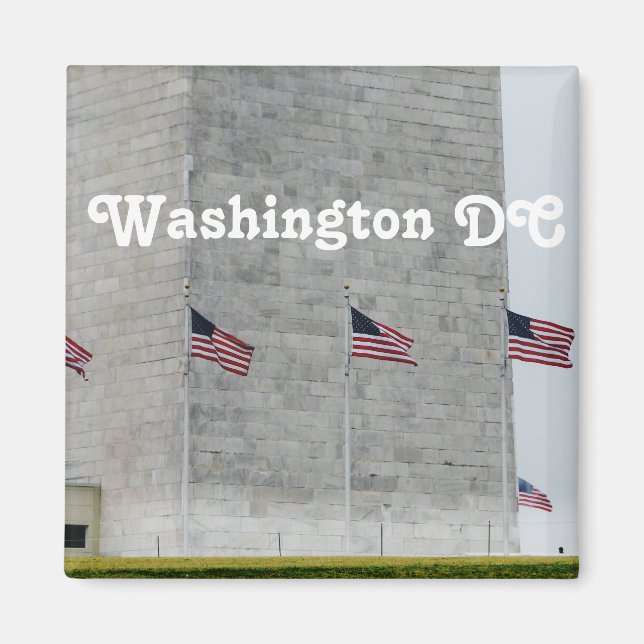 Washington DC Monument Magnet (Vorne)