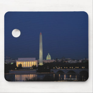 Washington DC nachts Mousepad