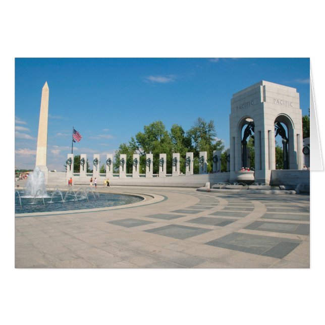 Washington, DC, National WWII Memorial (Vorderseite (Horizontal))