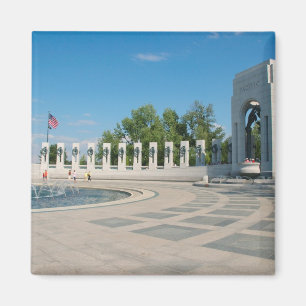 Washington, DC, Nationales WWII-Mahnmal Magnet