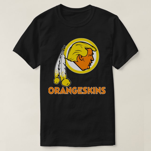 Washington DC Orangeskins Team Logo v1 Classic T S T-Shirt (Design vorne)