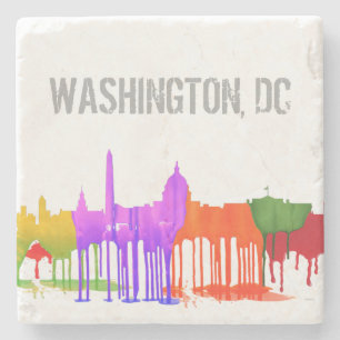 WASHINGTON DC-PFÜTZEN - STEINUNTERSETZER