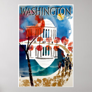 Washington DC Plakat