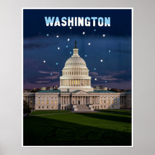 Washington DC Plakat