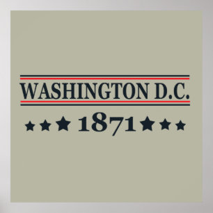 Washington DC Poster