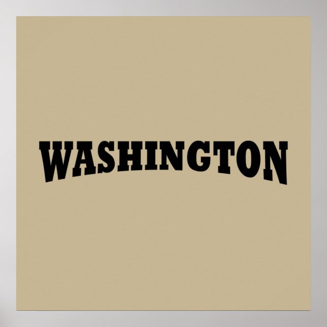 Washington DC Poster (Vorne)