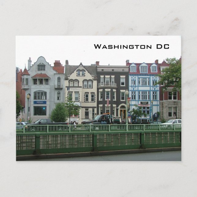 Washington DC Postkarte (Vorderseite)