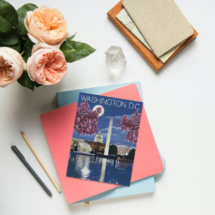 Washington, DC Postkarte