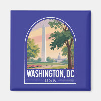 Washington DC Reise Kunst Emblem