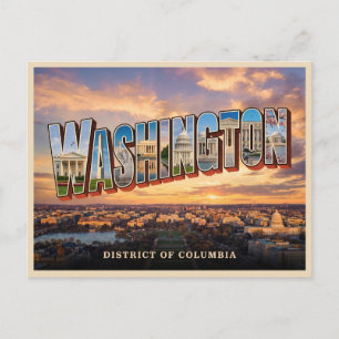 Washington Dc Reise Postkarte